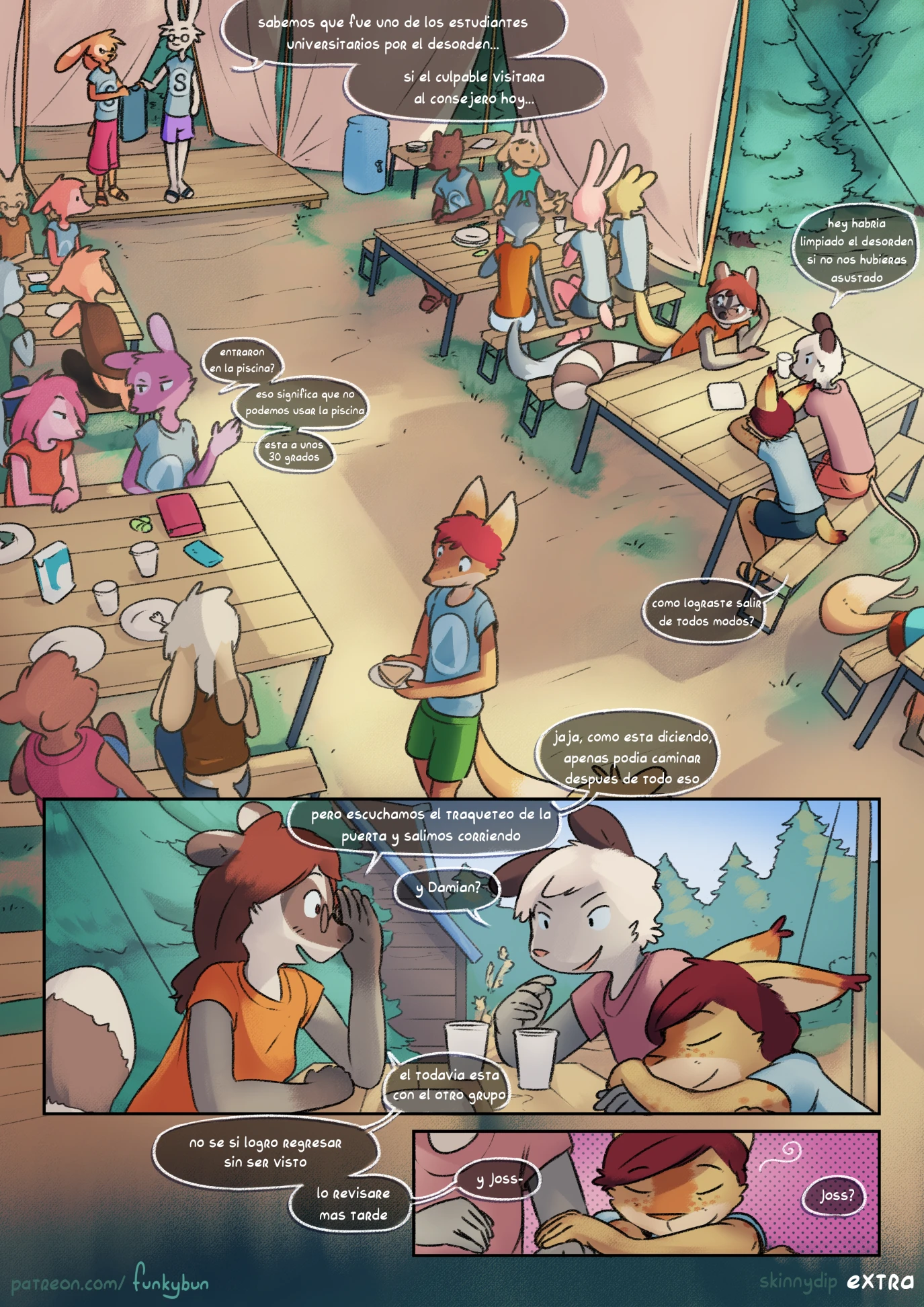 Skinny-dip (Spanish) porn comic picture 113