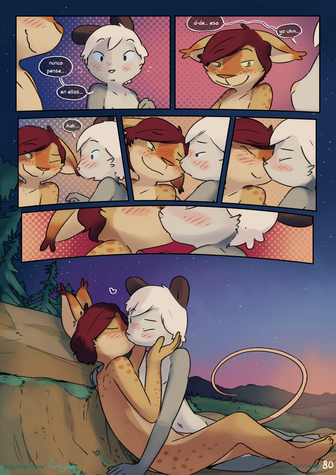 Skinny-dip (Spanish) porn comic picture 81