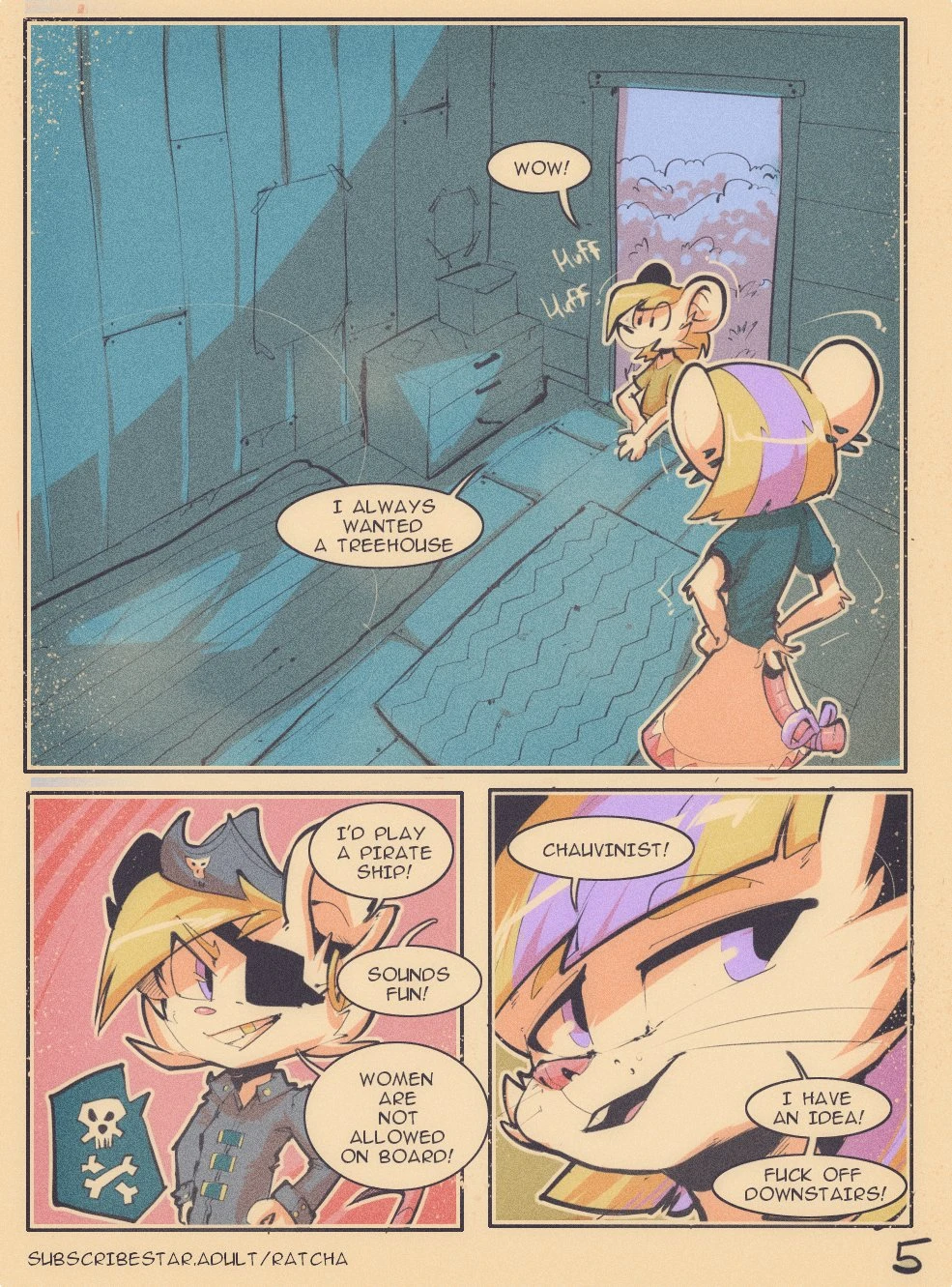 Skye High Club porn comic picture 5