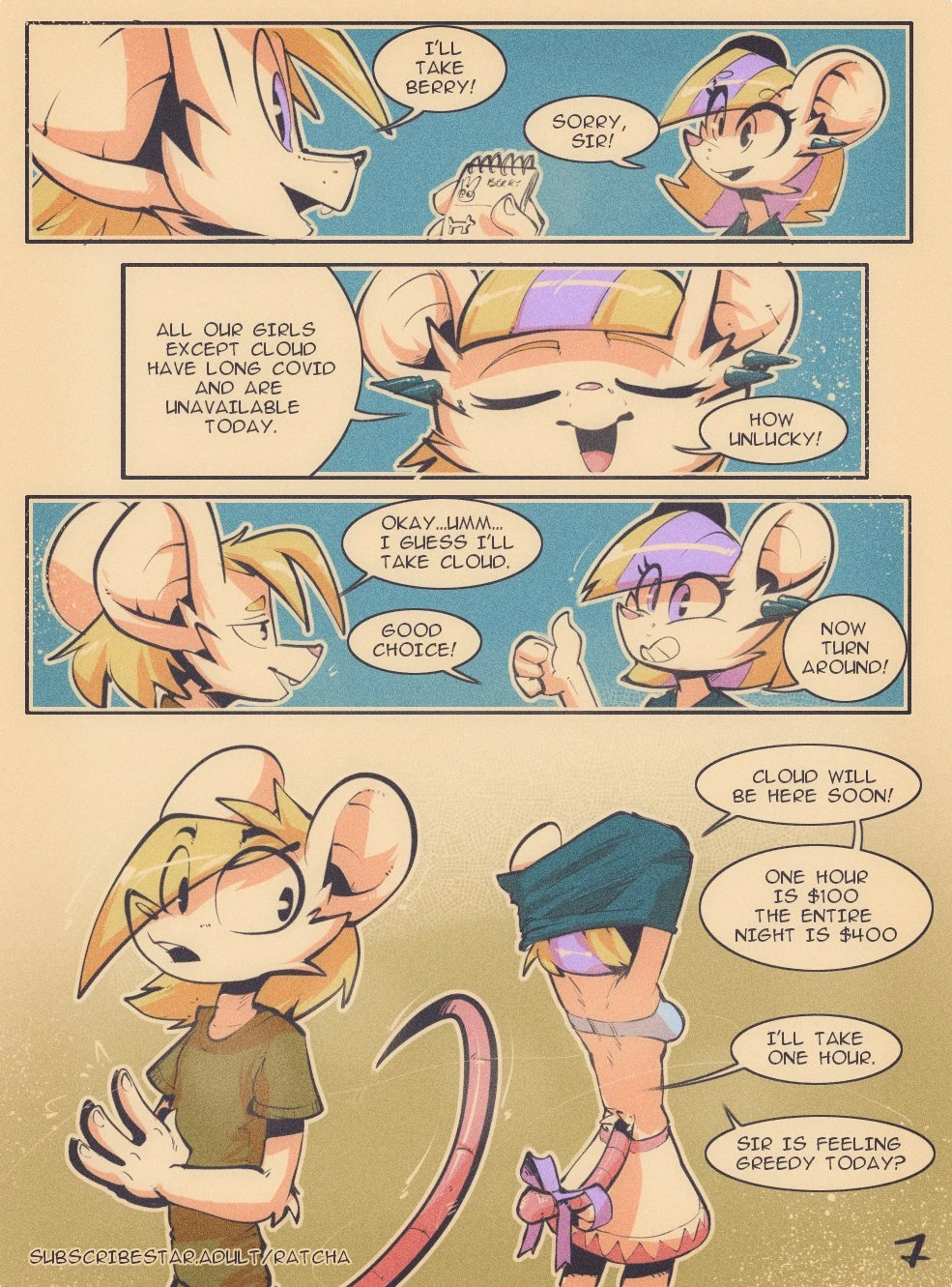 Skye High Club porn comic picture 7