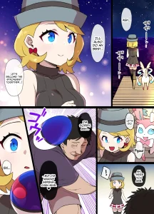 Slave Ball Brainwash Serena and Sylveon porn comic picture 1