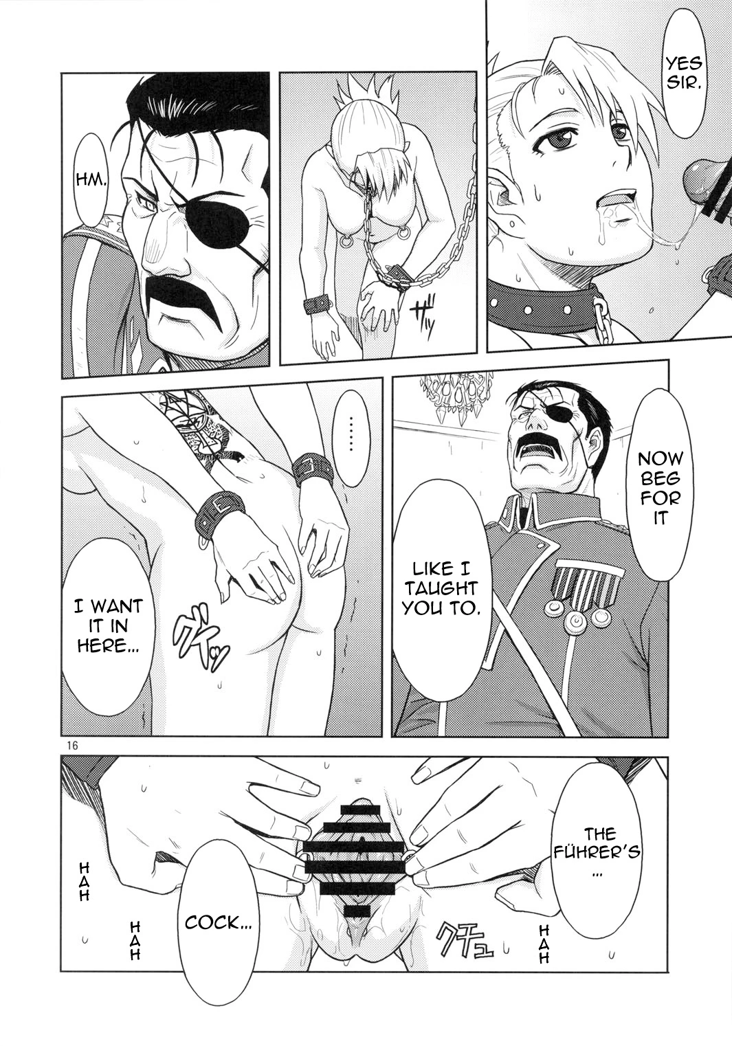 Slave Secretary porn comic picture 14