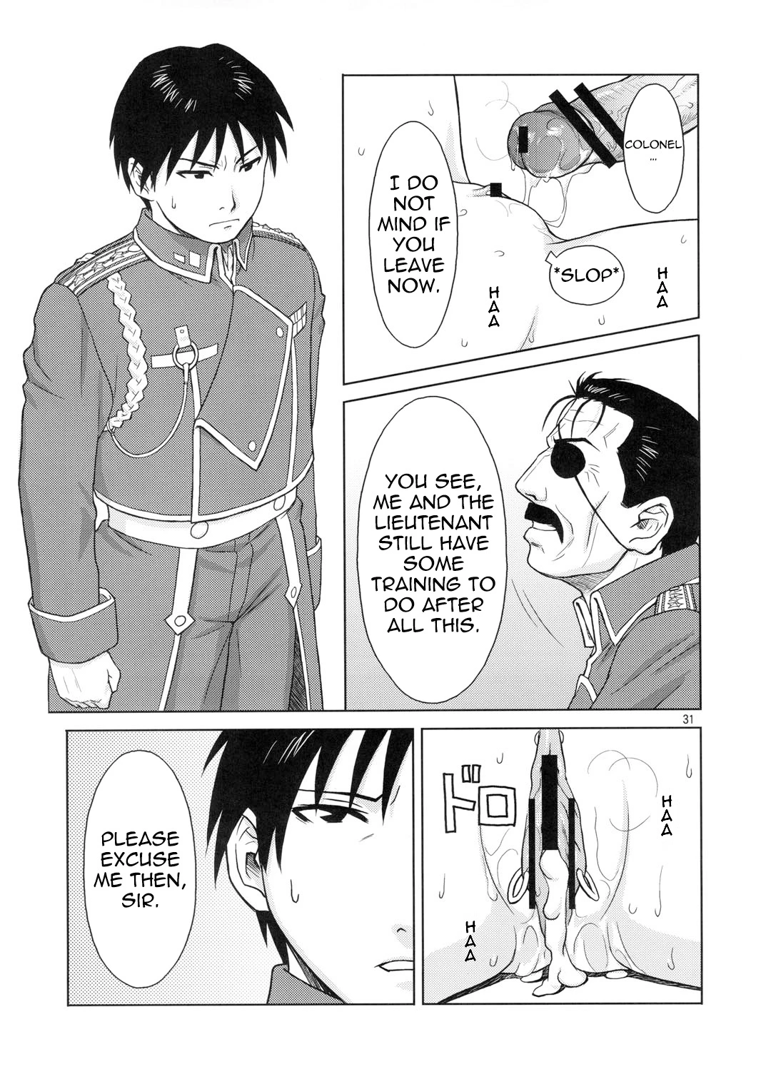 Slave Secretary porn comic picture 29