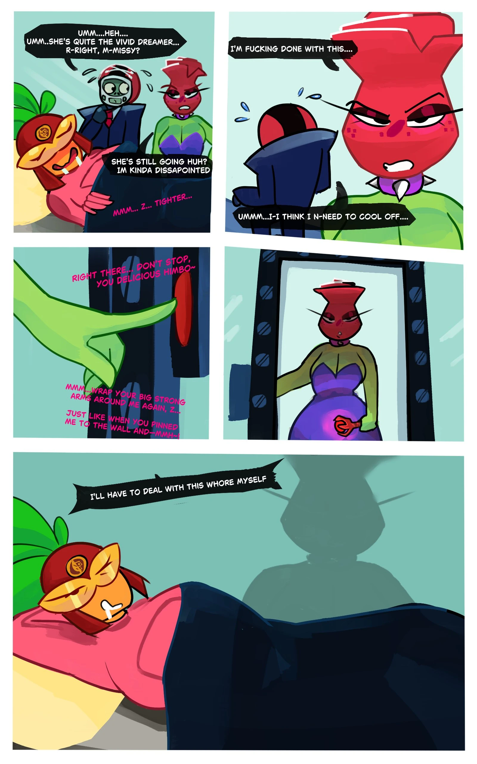 Sleeppy and Hornny porn comic picture 4