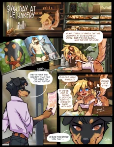 Slow Day at the Bakery porn comic picture 1