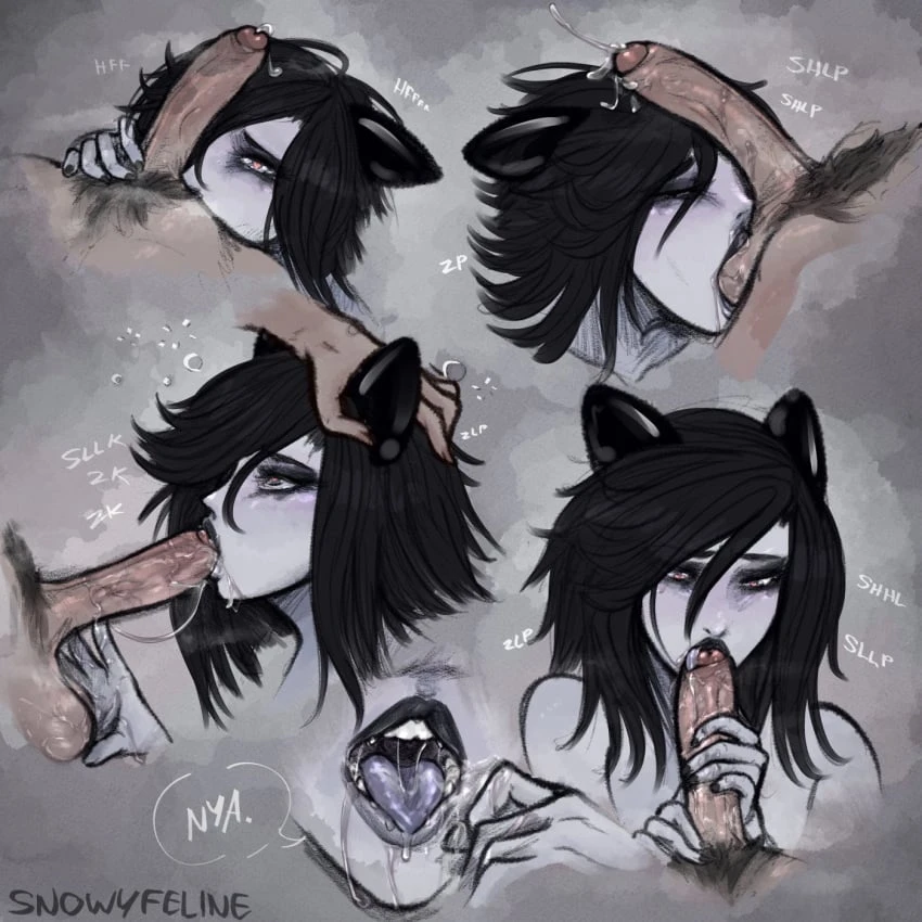 SnowyFeline porn comic picture 20