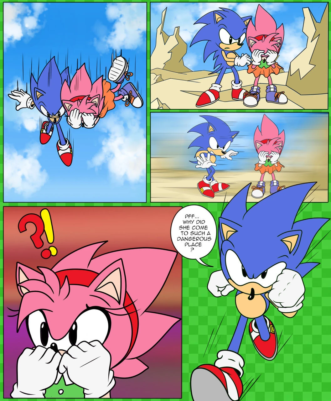 Sonix CD porn comic picture 2