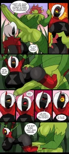 Spider and Plant porn comic picture 1