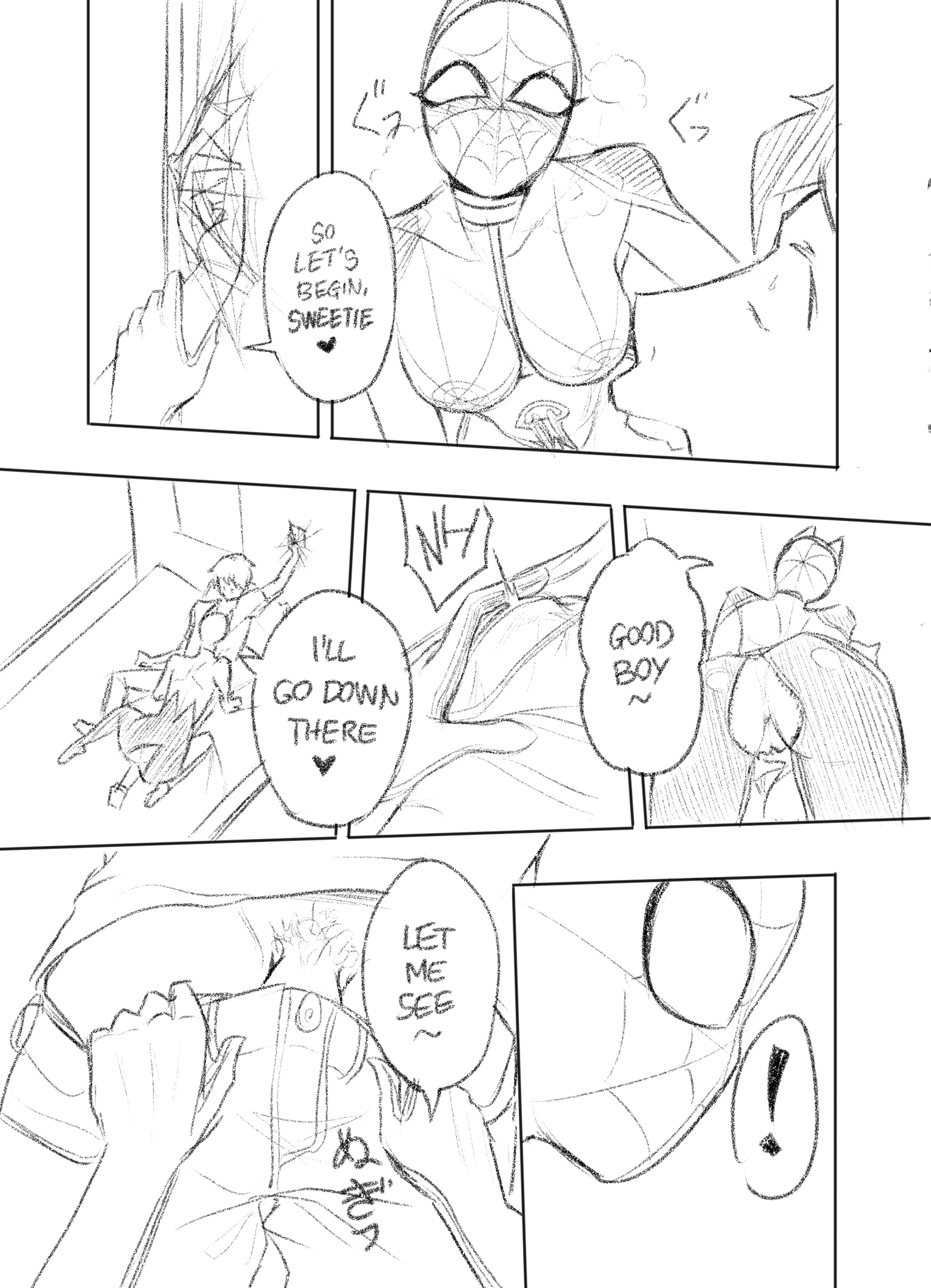 Spider-Lewd porn comic picture 9