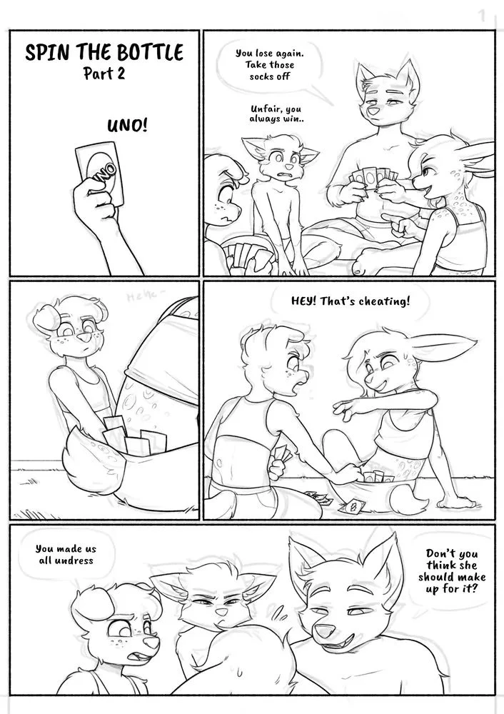 Spin the Bottle 2 (WIP) porn comic picture 3