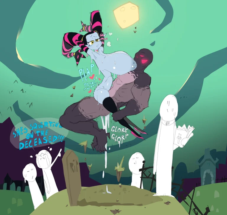 Spookman’s Day porn comic picture 7