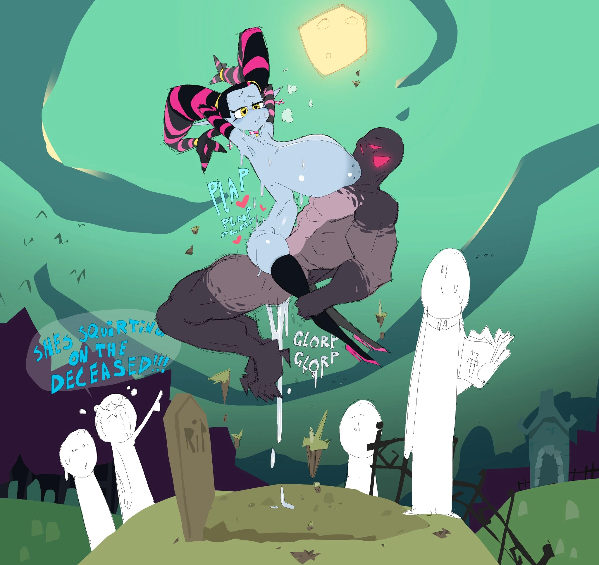 Spookman’s Day porn comic picture 7