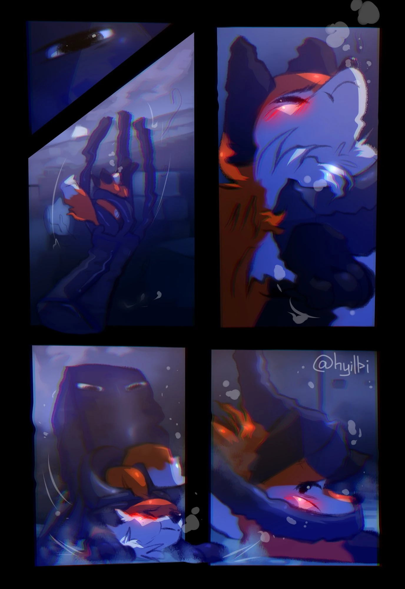 Squid and fox porn comic picture 3