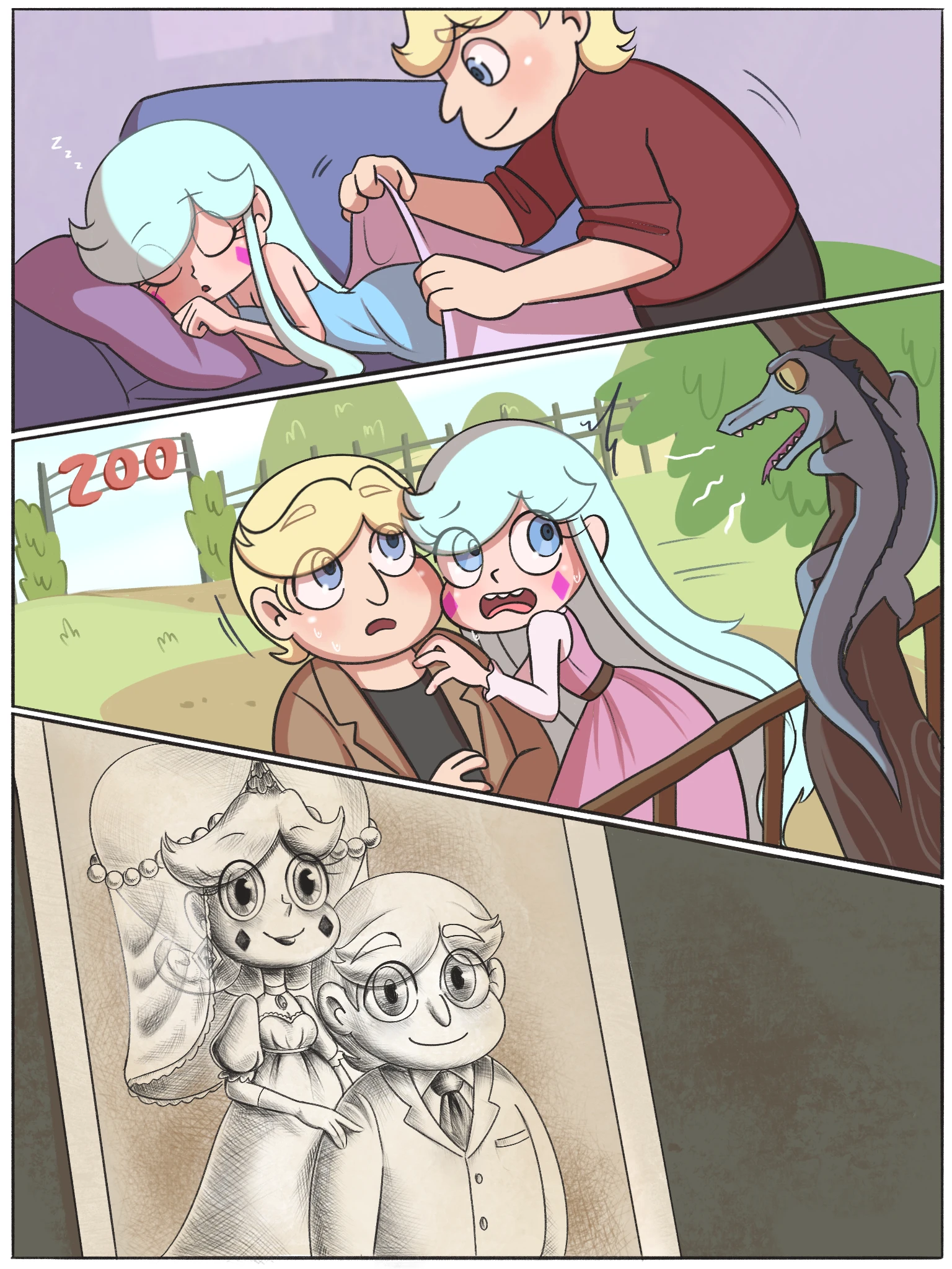 Star VS The forces of Evil comic pack porn comic picture 24