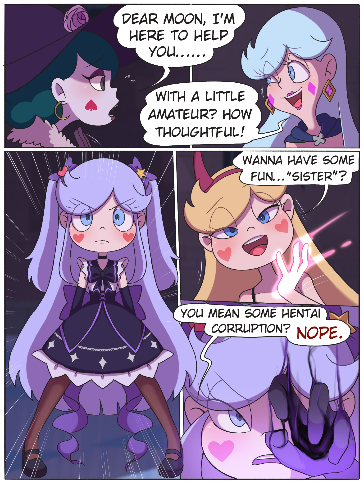 Star VS The forces of Evil comic pack porn comic picture 35