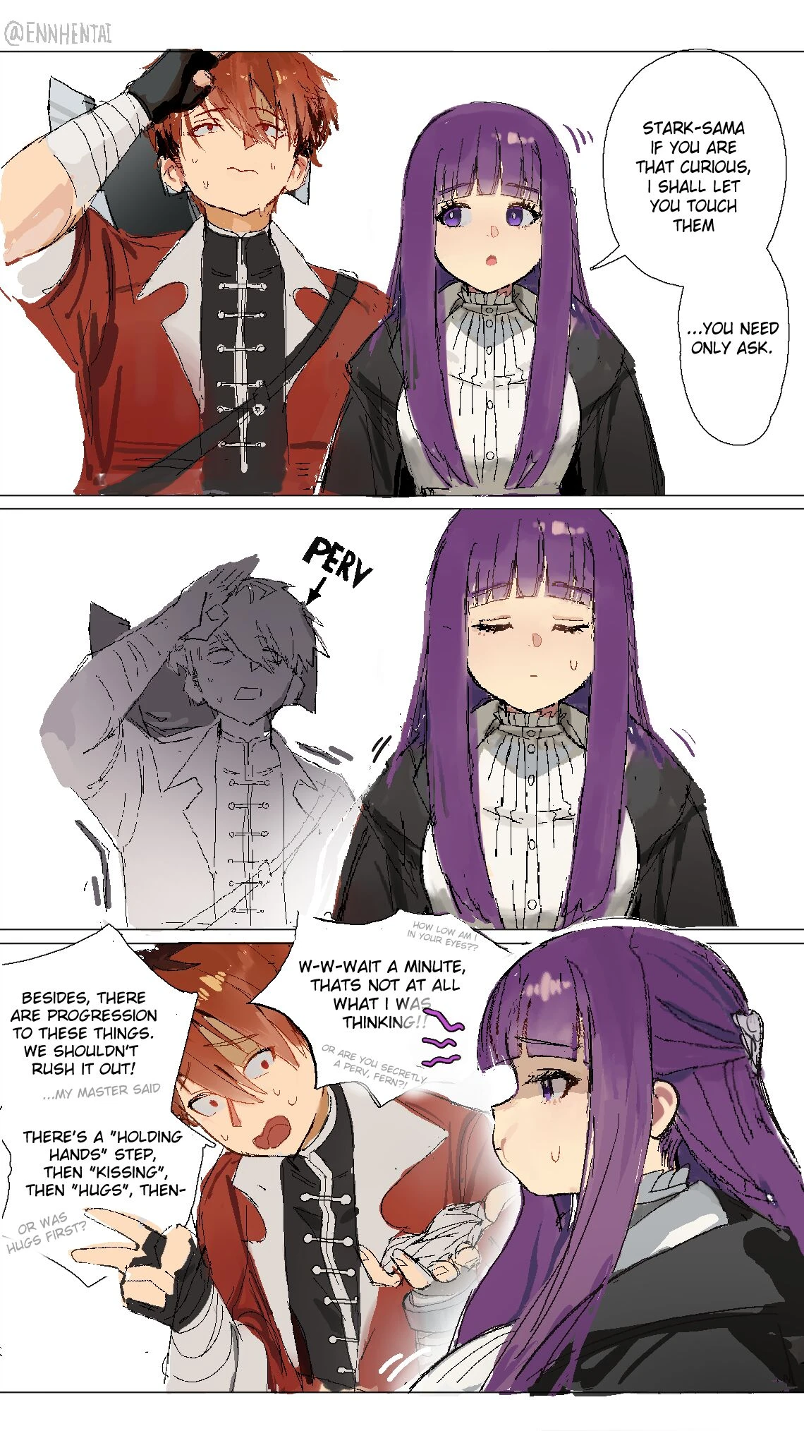 Stark x Fern porn comic picture 2
