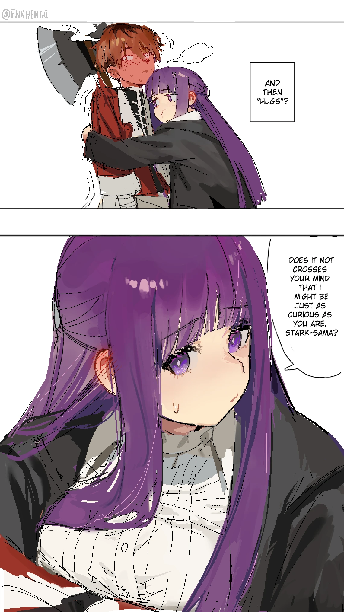 Stark x Fern porn comic picture 4