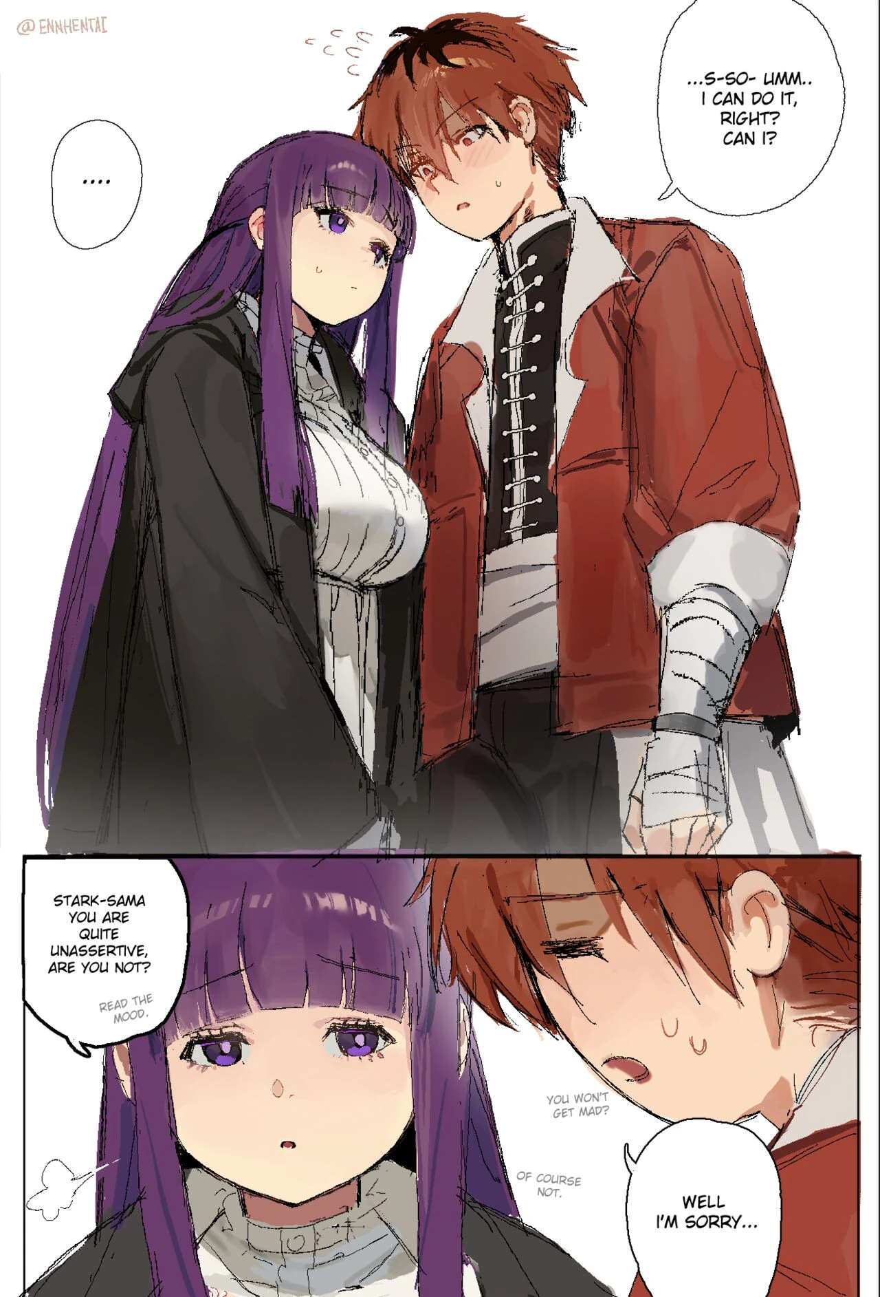 Stark x Fern porn comic picture 8