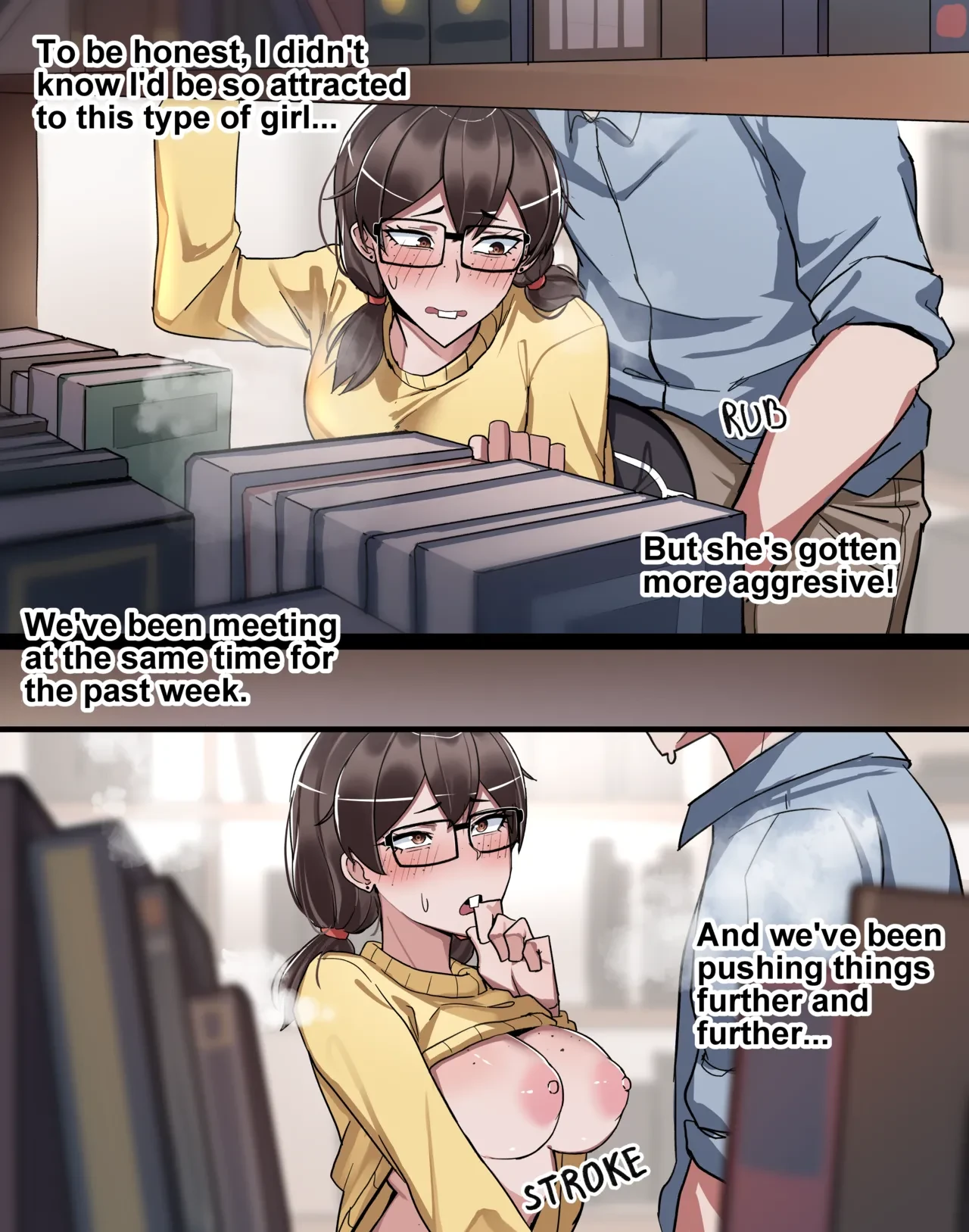 Stephanie 🤓 porn comic picture 5