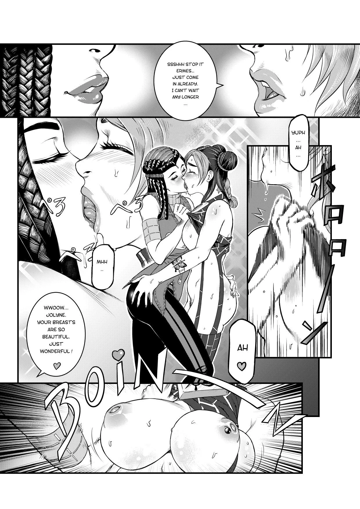 Stone Ocean- Girls at night porn comic picture 6