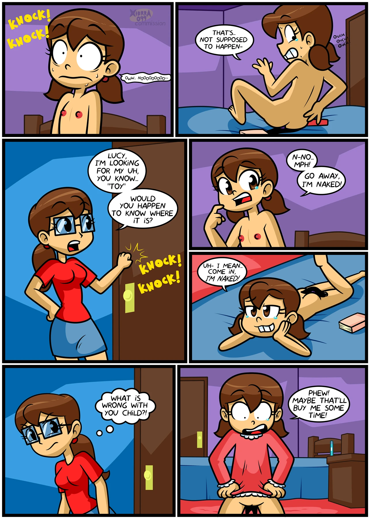 Strap-On-In porn comic picture 3