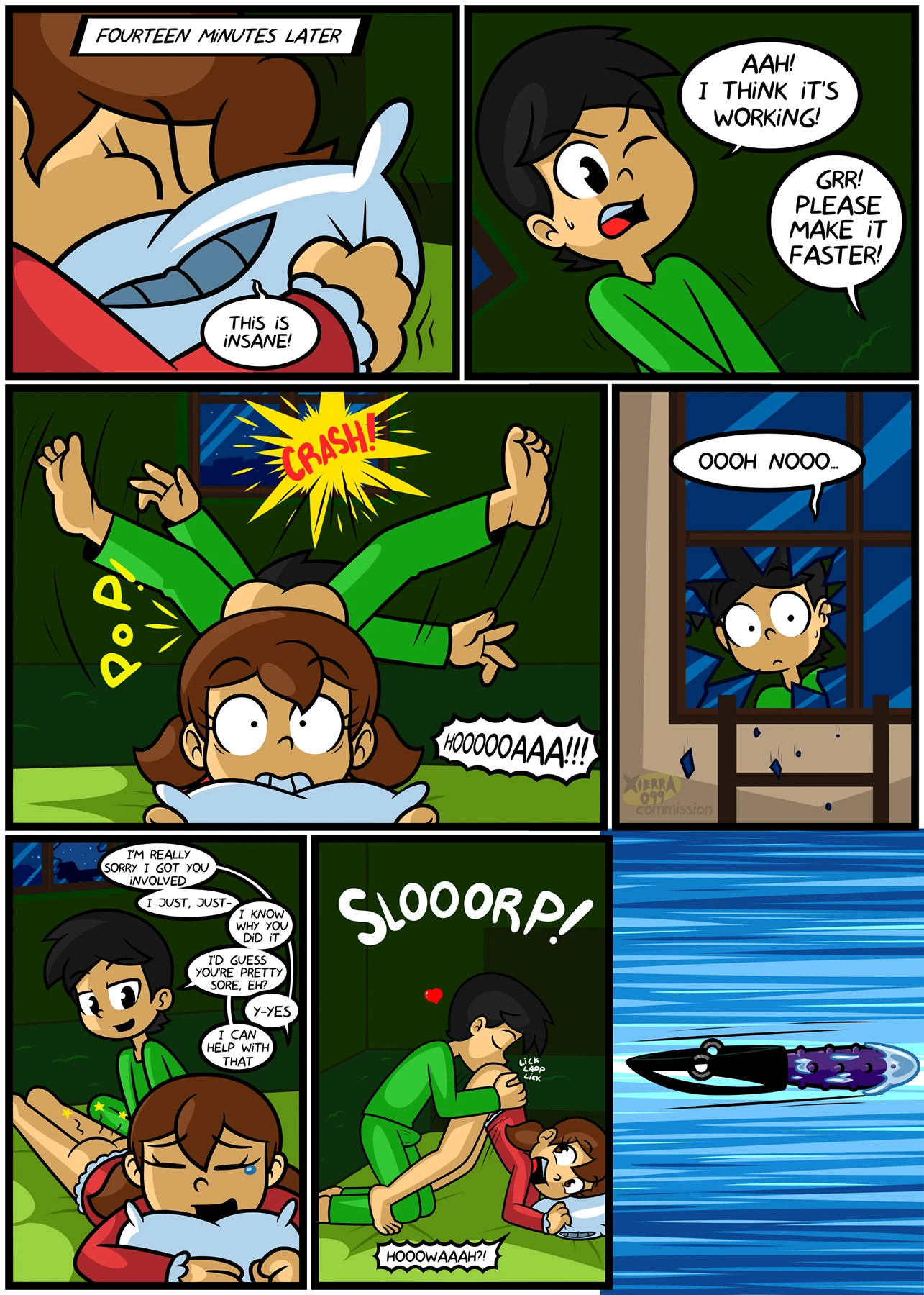 Strap-On-In porn comic picture 7
