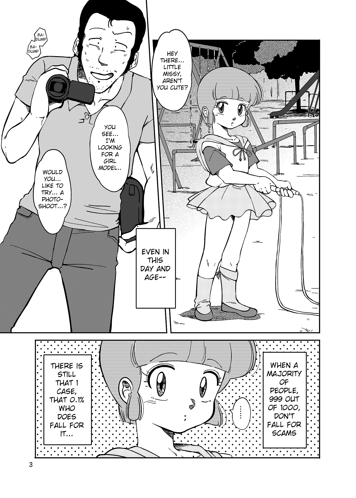 Street Corner Magical Girls porn comic picture 2