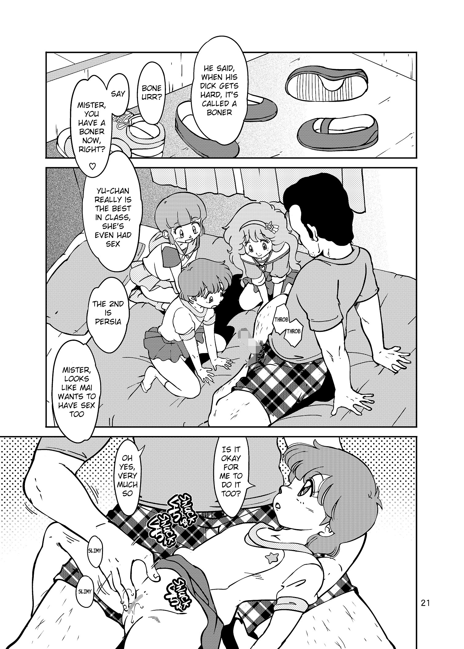 Street Corner Magical Girls porn comic picture 20