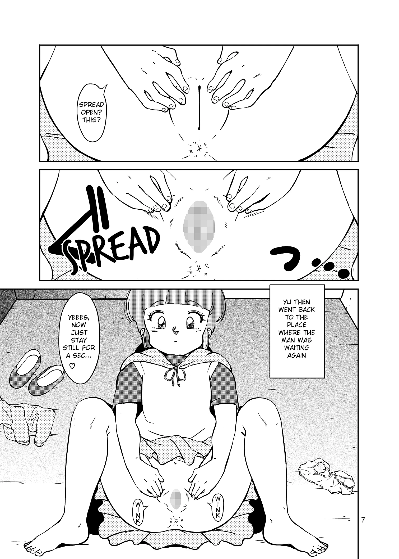 Street Corner Magical Girls porn comic picture 6