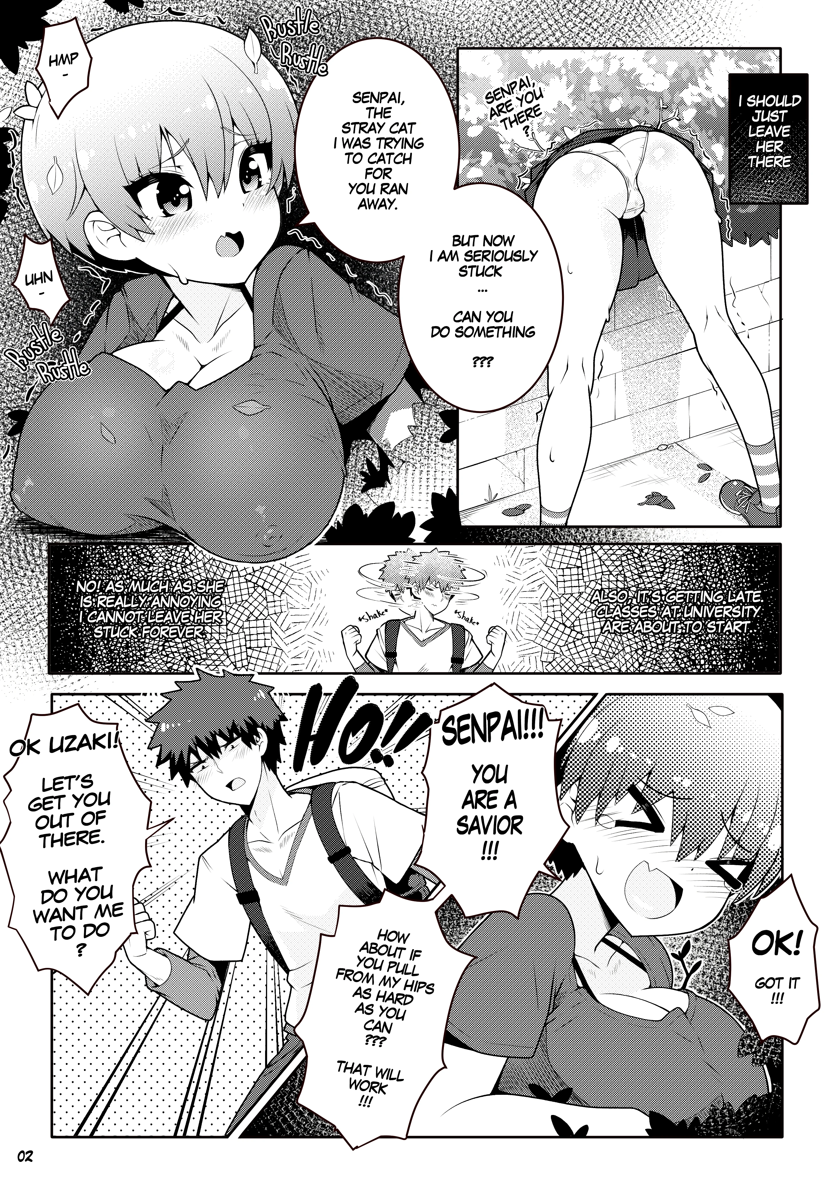 Stuck Together porn comic picture 3