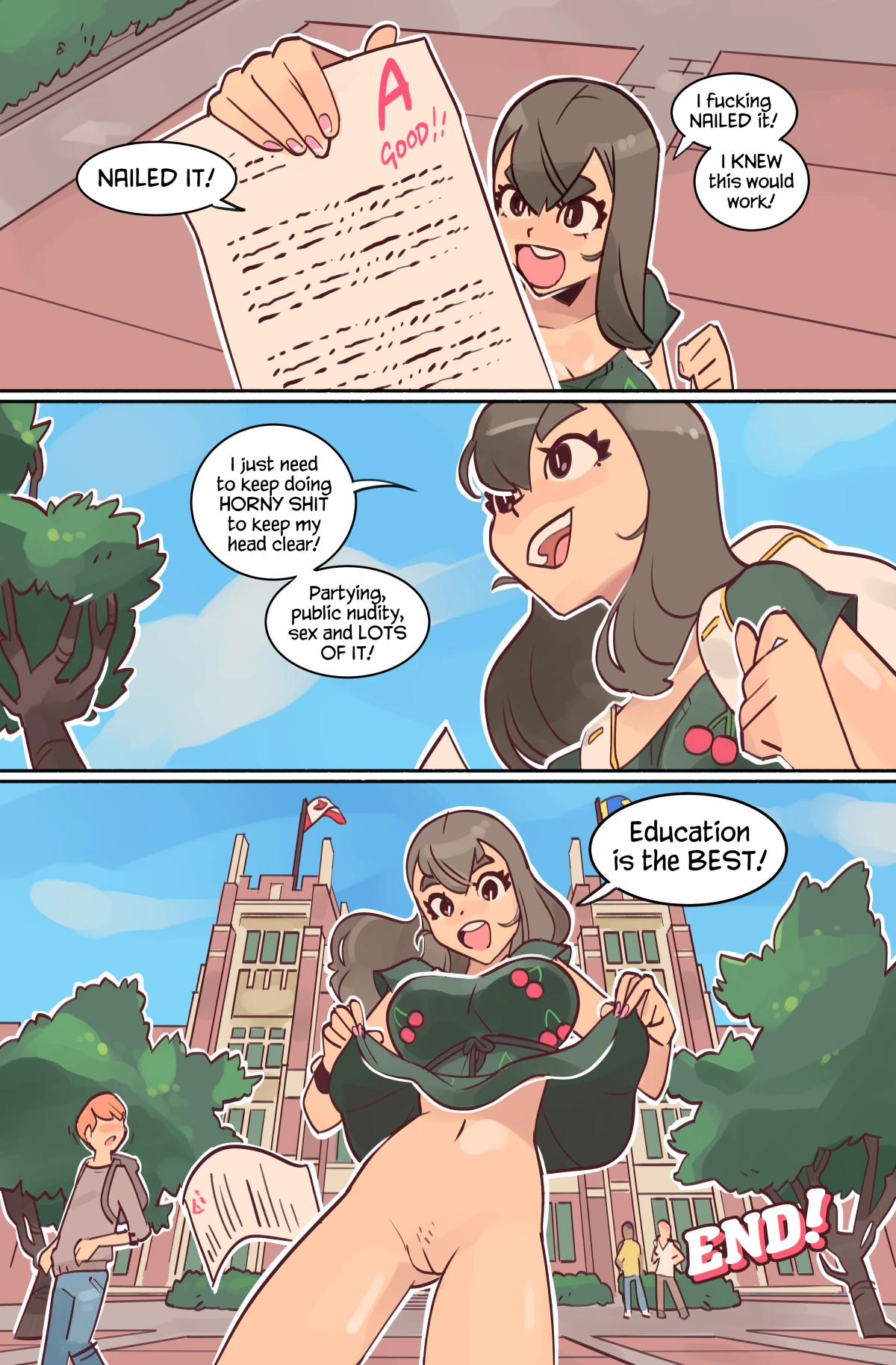 Study Break 1-4 porn comic picture 19
