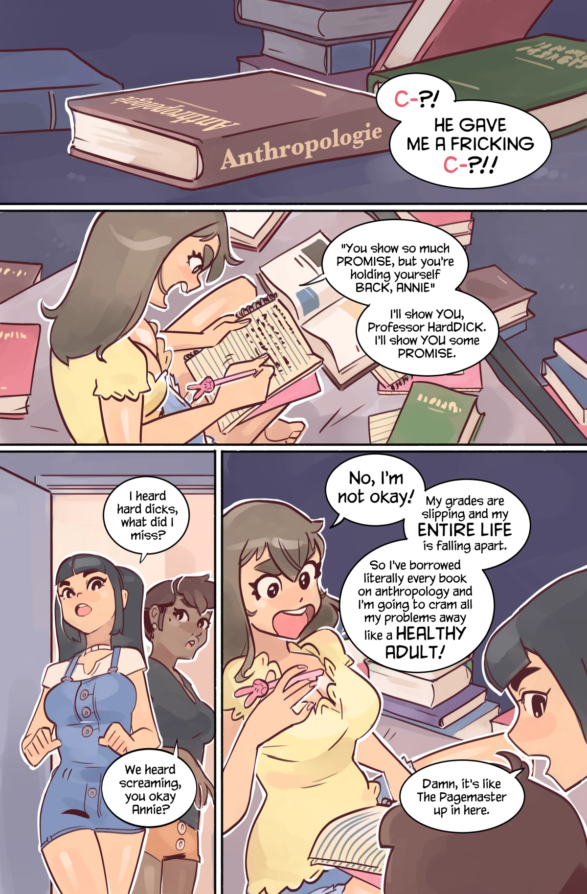 Study Break 1-4 porn comic picture 2