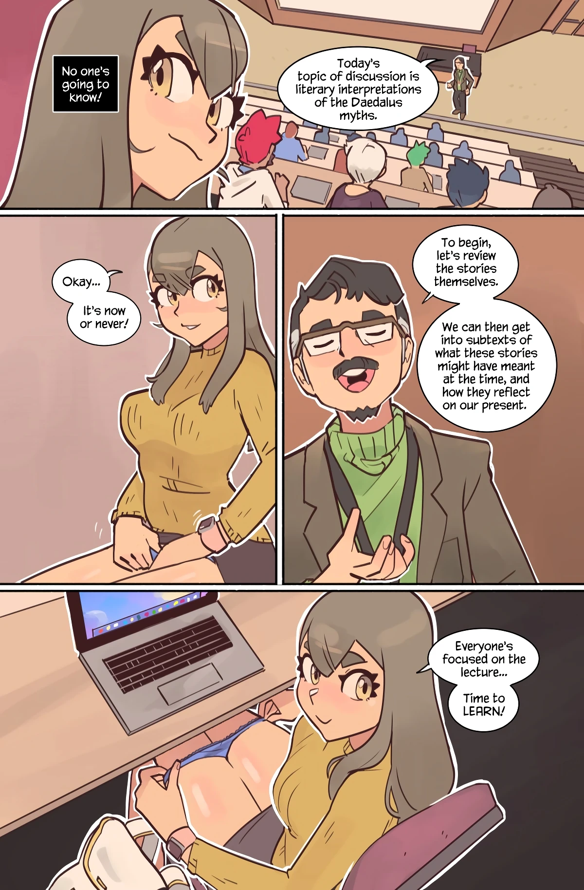 Study Break 1-4 porn comic picture 30