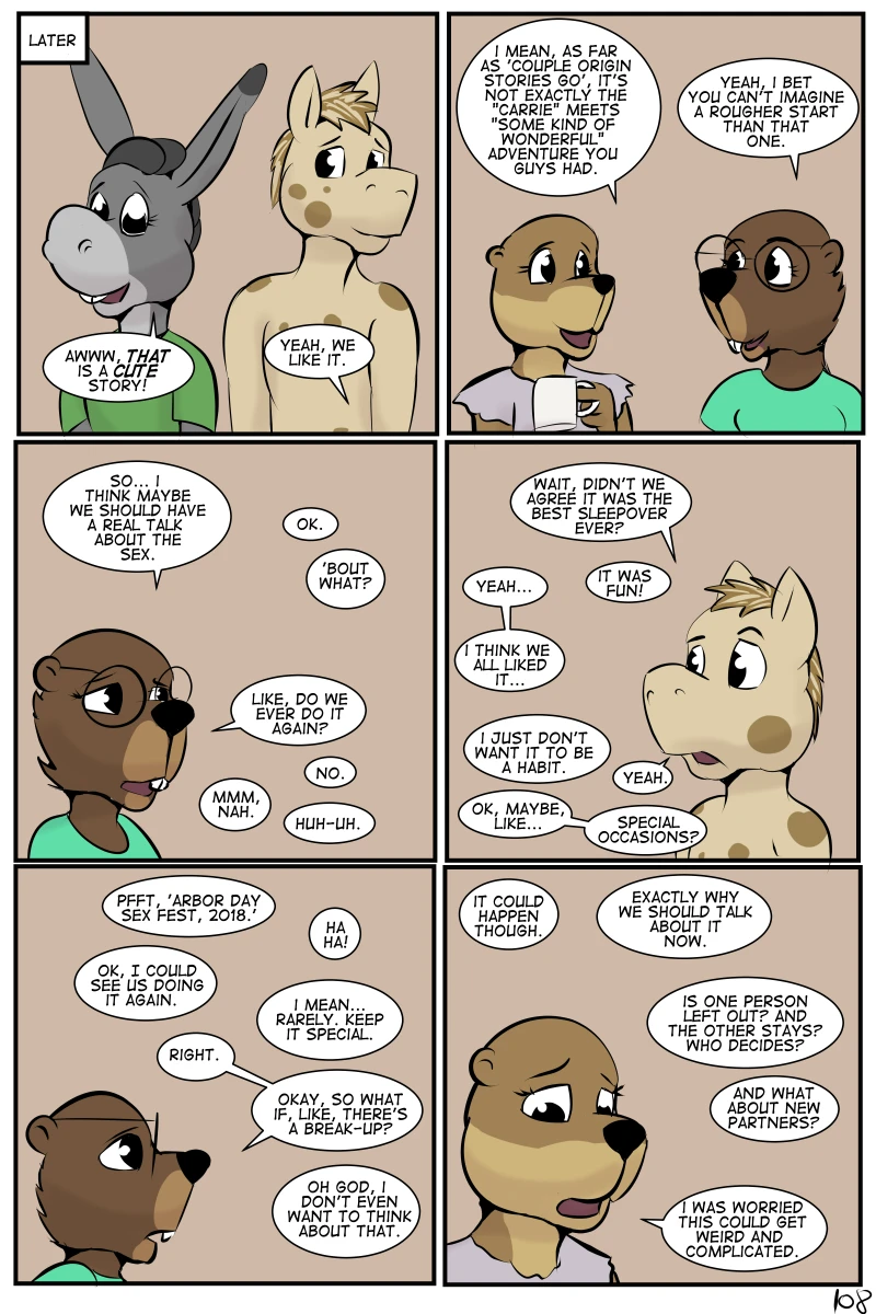 Study Partners Chapter 2 - The Sleepover porn comic picture 109