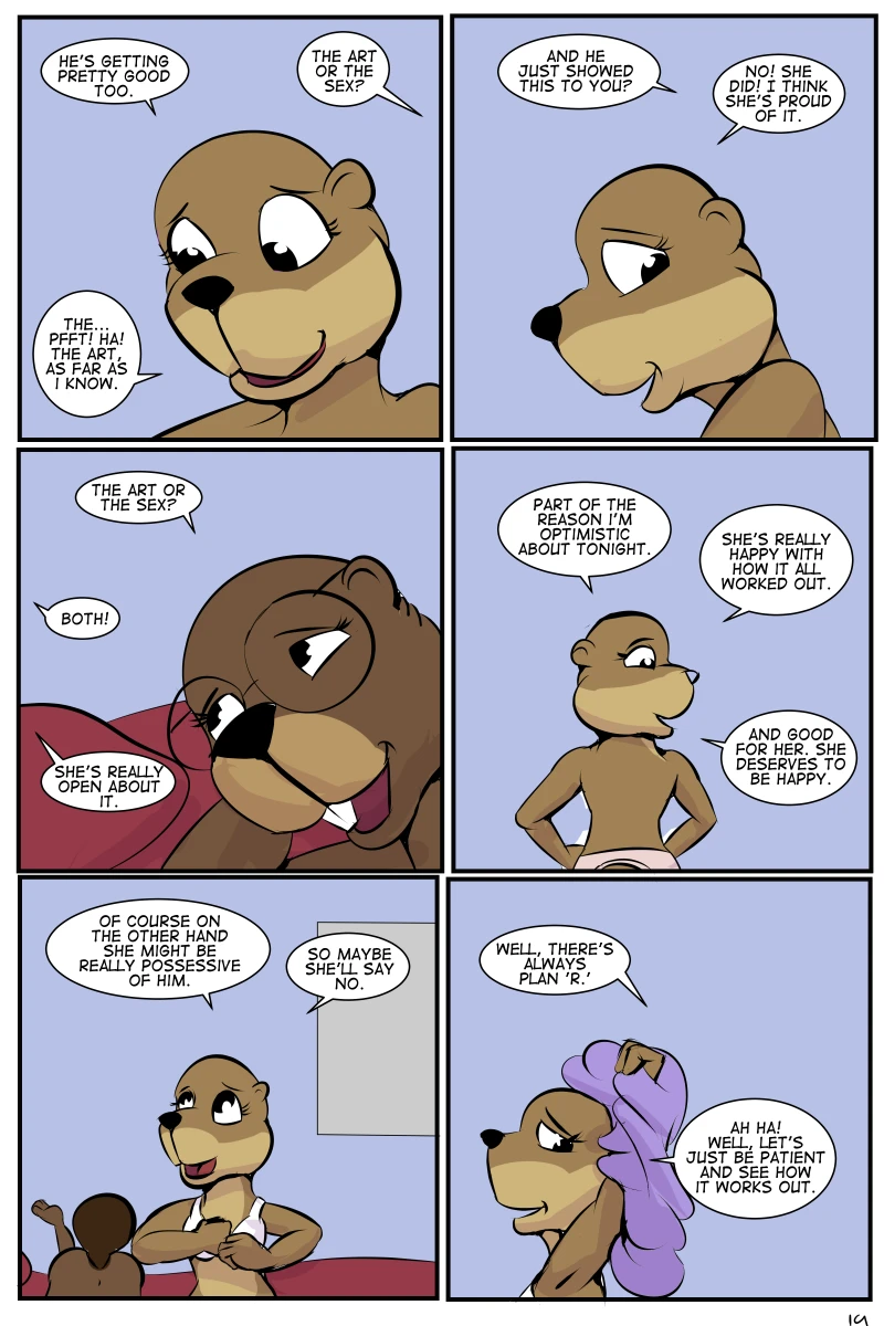Study Partners Chapter 2 - The Sleepover porn comic picture 20