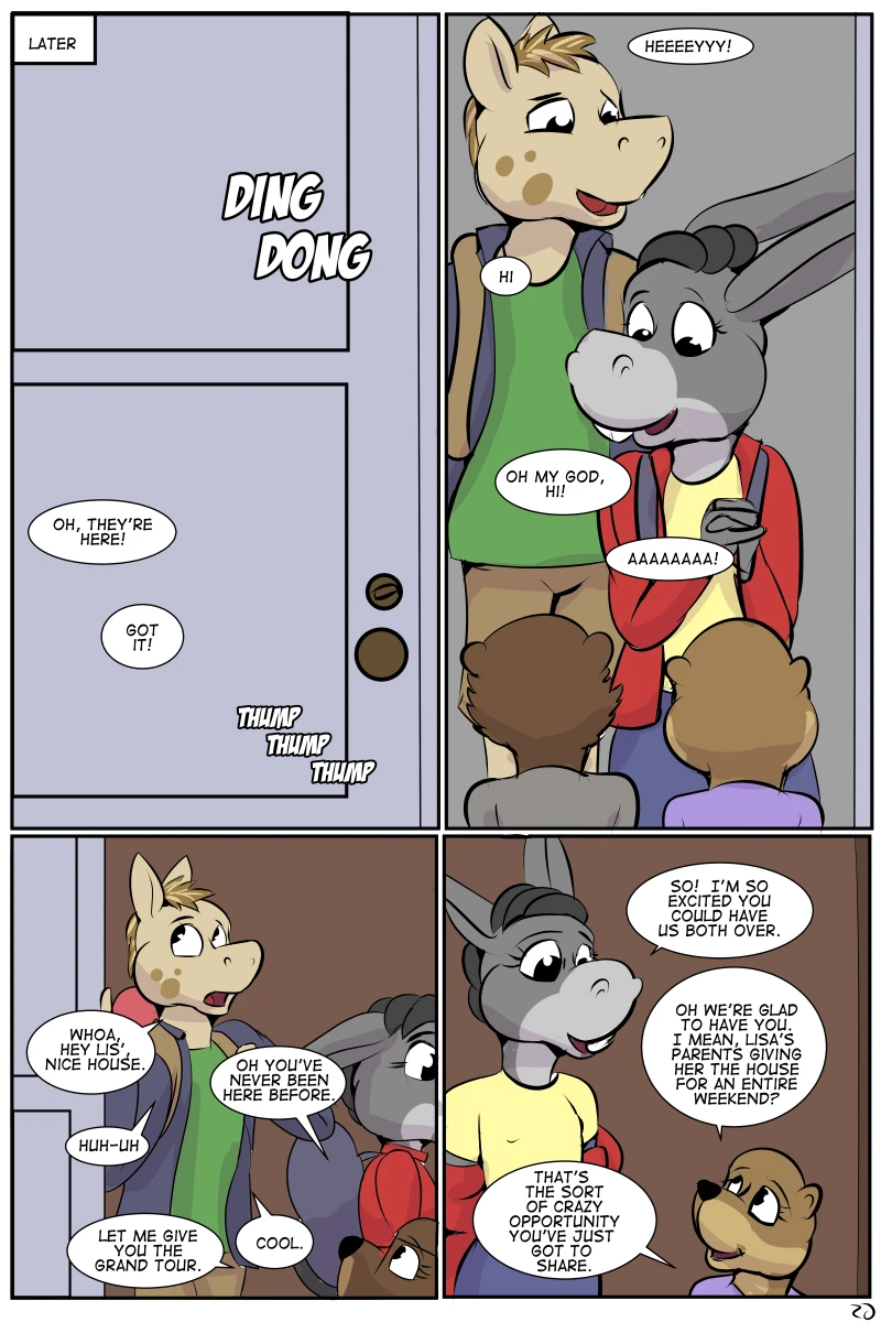 Study Partners Chapter 2 - The Sleepover porn comic picture 21