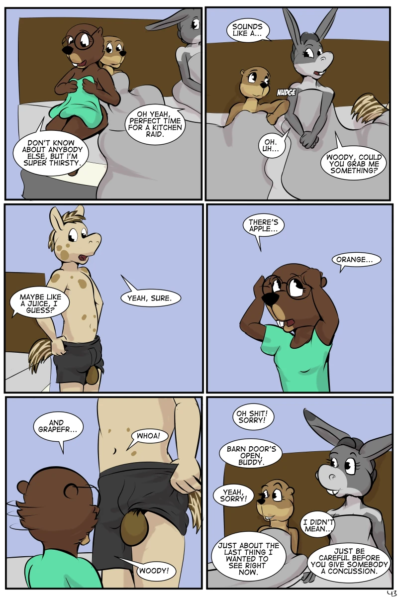 Study Partners Chapter 2 - The Sleepover porn comic picture 44