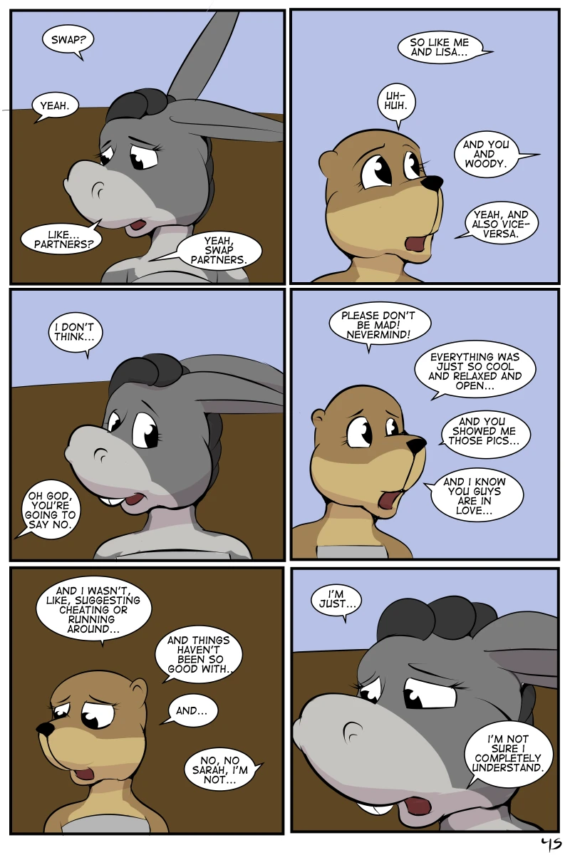 Study Partners Chapter 2 - The Sleepover porn comic picture 46