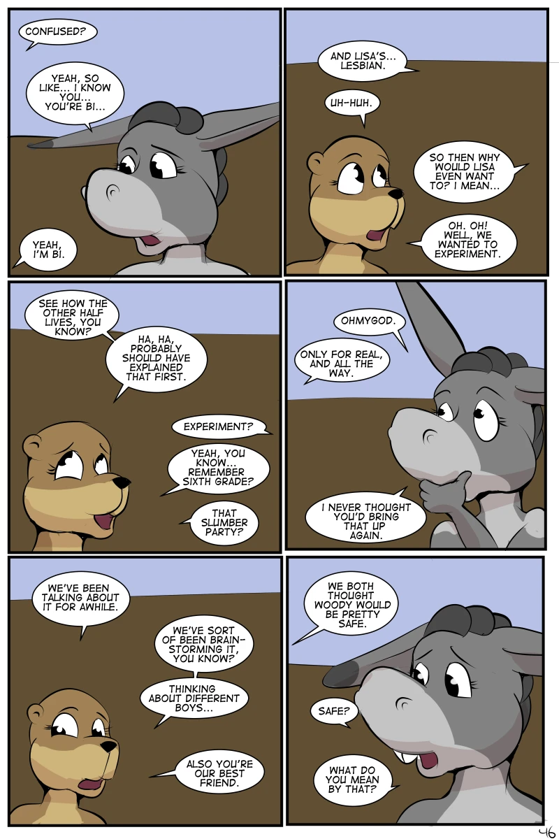 Study Partners Chapter 2 - The Sleepover porn comic picture 47