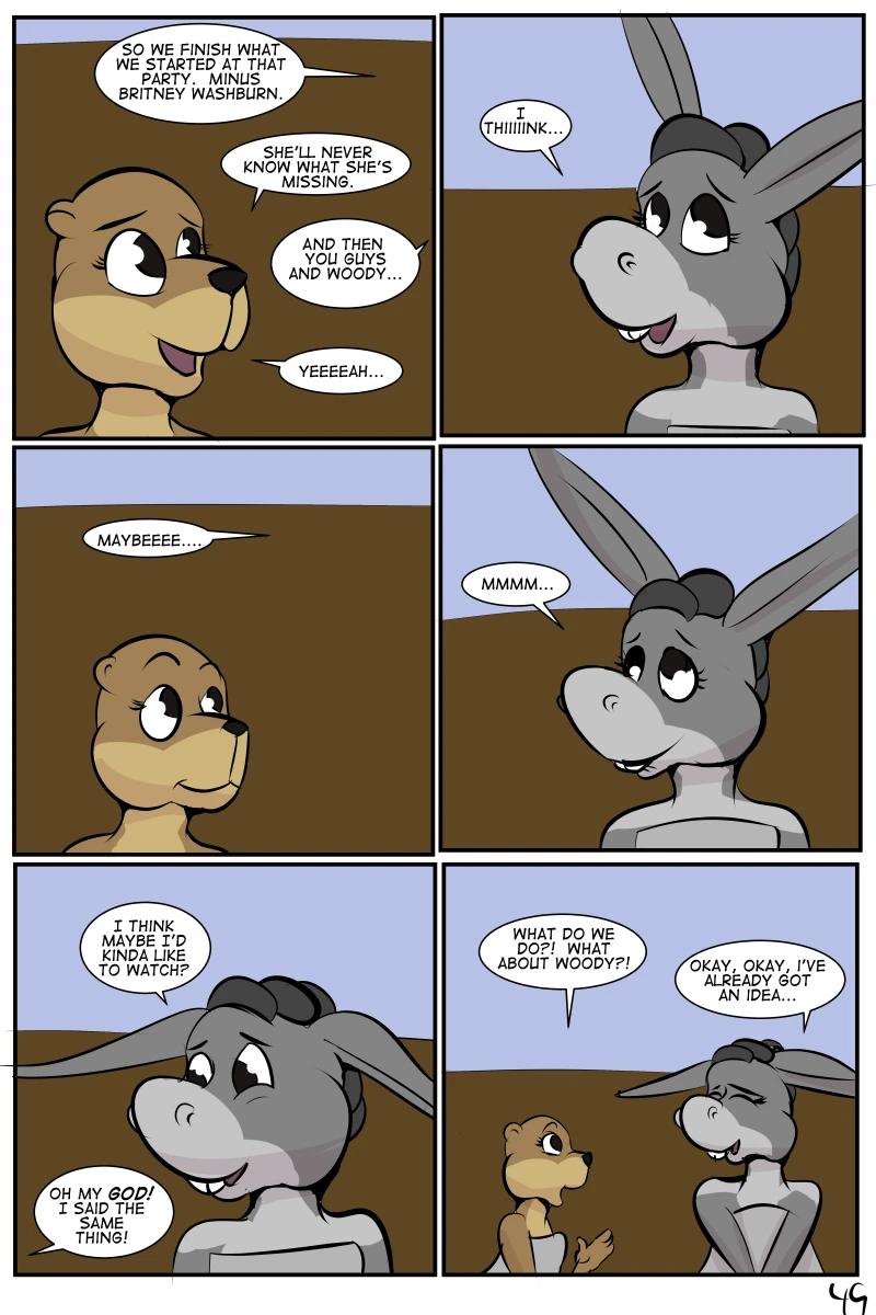 Study Partners Chapter 2 - The Sleepover porn comic picture 50