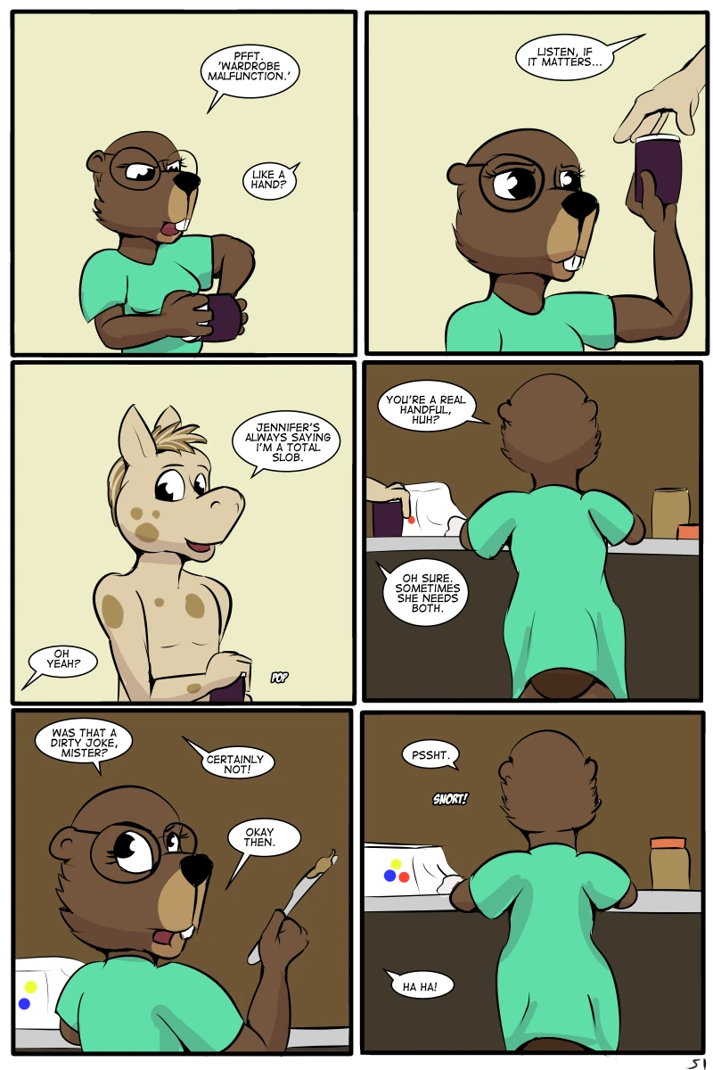 Study Partners Chapter 2 - The Sleepover porn comic picture 52