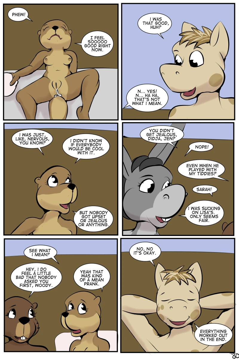 Study Partners Chapter 2 - The Sleepover porn comic picture 81