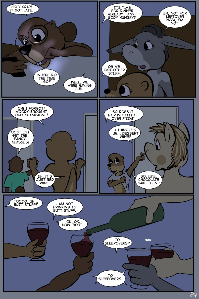 Study Partners Chapter 2 - The Sleepover porn comic picture 85