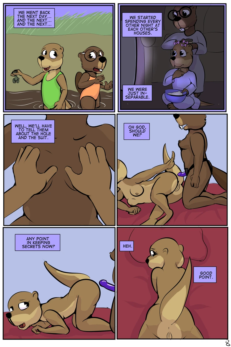 Study Partners Chapter 2 - The Sleepover porn comic picture 9