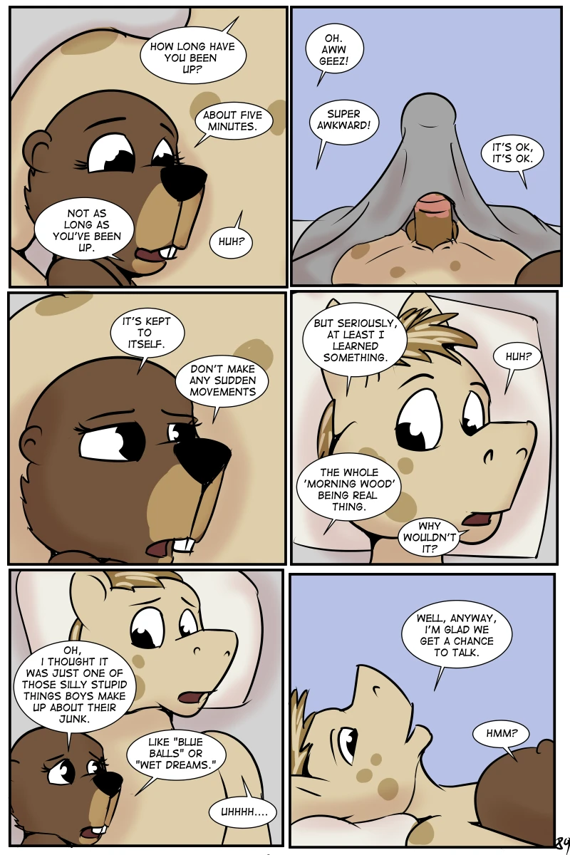 Study Partners Chapter 2 - The Sleepover porn comic picture 90
