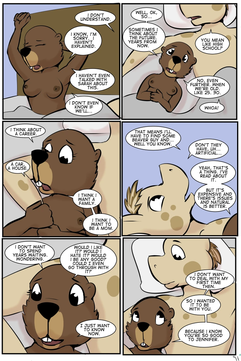 Study Partners Chapter 2 - The Sleepover porn comic picture 92