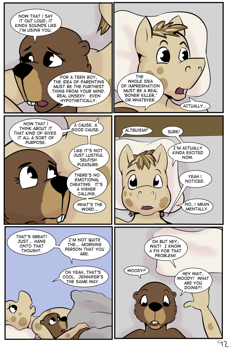 Study Partners Chapter 2 - The Sleepover porn comic picture 93