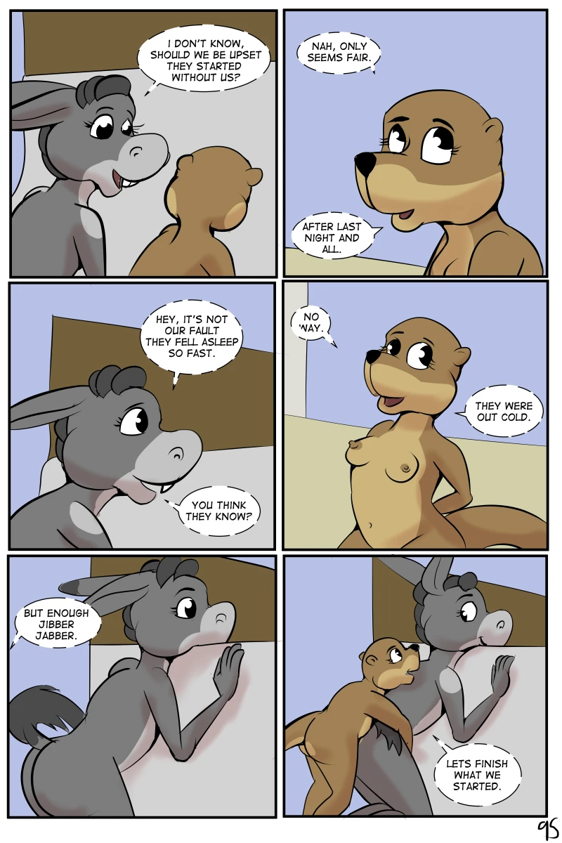 Study Partners Chapter 2 - The Sleepover porn comic picture 96