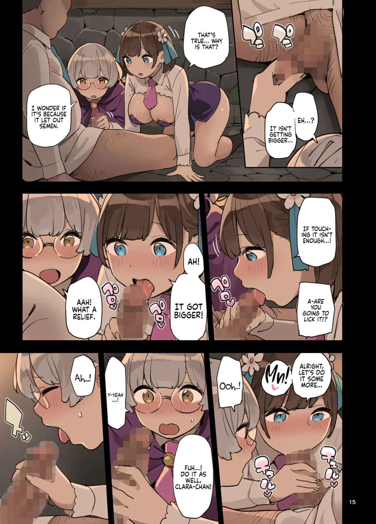 Studying Sex with Magic! porn comic picture 15