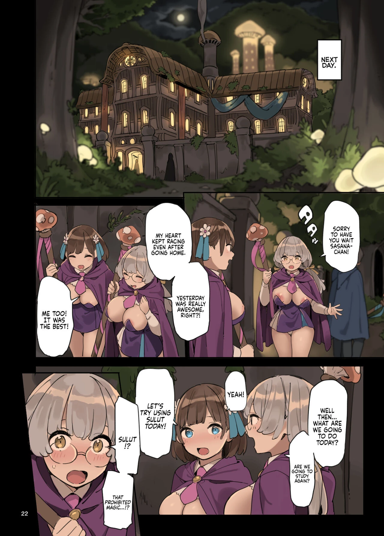 Studying Sex with Magic! porn comic picture 22